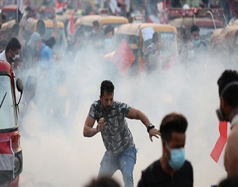 البصرة العراقية.. 100 مصاب خلال 24 ساعة جراء قنابل الغاز البصرة العراقية.. 100 مصاب خلال 24 ساعة جراء قنابل الغاز