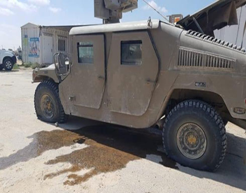 بالفيديو : استهداف مركبة للاحتلال بعبوة ناسفة من طائرة مسيرة غزية بالفيديو : استهداف مركبة للاحتلال بعبوة ناسفة من طائرة مسيرة غزية