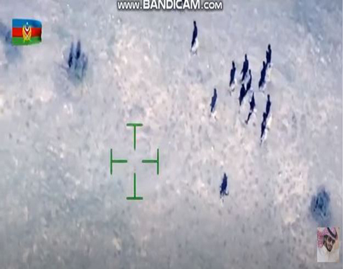 شاهد : أذربيجان تبث مشاهد لفرار الجنود الأرمينيين من المعركة شاهد : أذربيجان تبث مشاهد لفرار الجنود الأرمينيين من المعركة
