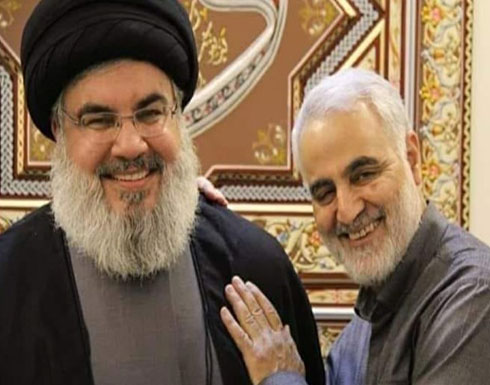 نصب تذكاري عملاق لسليماني على حدود لبنان مع فلسطين (شاهد) نصب تذكاري عملاق لسليماني على حدود لبنان مع فلسطين (شاهد)