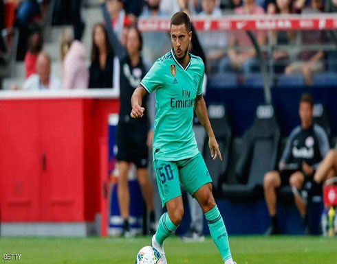 هازارد سعيد بتسجيل هدفه الأول بقميص ريال مدريد هازارد سعيد بتسجيل هدفه الأول بقميص ريال مدريد