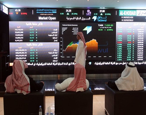 الأسهم السعودية تنهي جلسة نهاية الأسبوع باللون الأخضر.. والسيولة 3.5 مليار الأسهم السعودية تنهي جلسة نهاية الأسبوع باللون الأخضر.. والسيولة 3.5 مليار