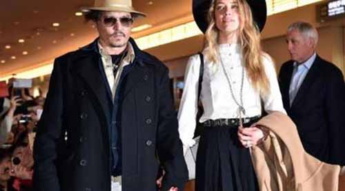 جوني ديب يعقد قرانه على الممثلة امبر هيرد