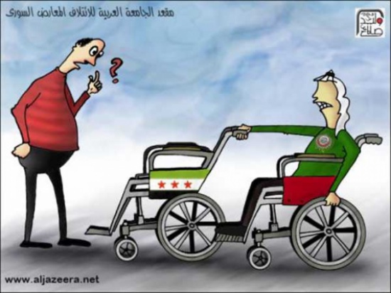 مقعد الجامعة العربية للمعارضة السورية !!