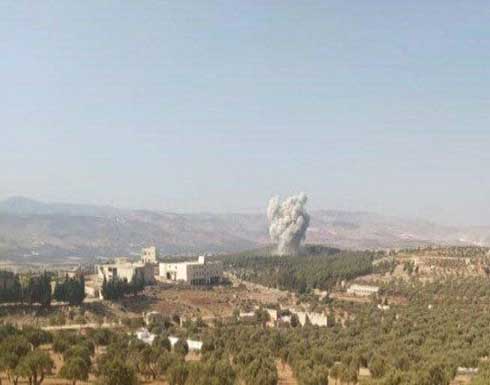 8 غارات روسية تستهدف محيط جسر الشغور في ريف إدلب .. بالفيديو 8 غارات روسية تستهدف محيط جسر الشغور في ريف إدلب .. بالفيديو