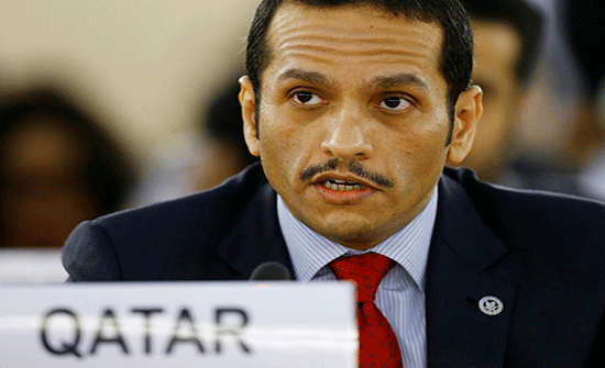 قطر تدعو إلى دعم الأردن قطر تدعو إلى دعم الأردن