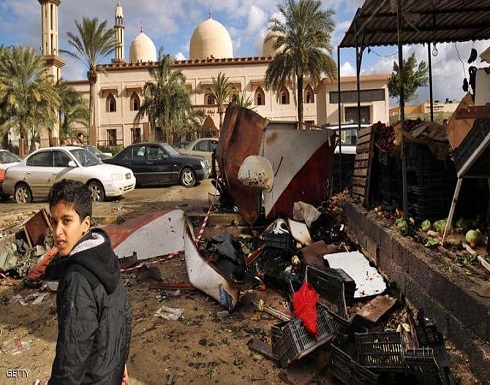 ضحايا بتفجير قرب مجمع تجاري في بنغازي ضحايا بتفجير قرب مجمع تجاري في بنغازي