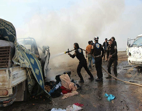مقتل نحو 20 مدنيا في قصف عنيف على ريف حلب والغوطة مقتل نحو 20 مدنيا في قصف عنيف على ريف حلب والغوطة