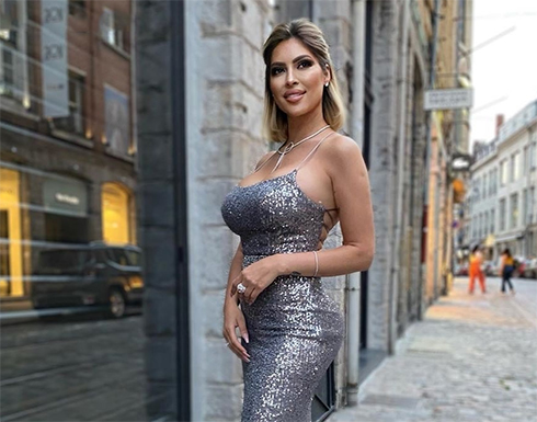 مريم الدباغ تضج انوثة بالاسود في احدث ظهور بعد غياب .. شاهد