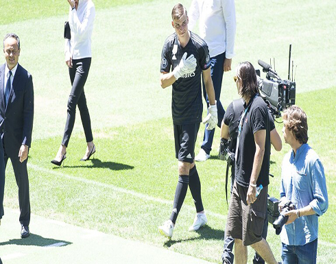 إصابة حارس مرمى ريال مدريد بكورونا إصابة حارس مرمى ريال مدريد بكورونا
