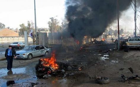 مقتل 12 شخصا بتفجير سوق للخضار في بغداد و"تنظيم الدولة" يتبنى مقتل 12 شخصا بتفجير سوق للخضار في بغداد و"تنظيم الدولة" يتبنى