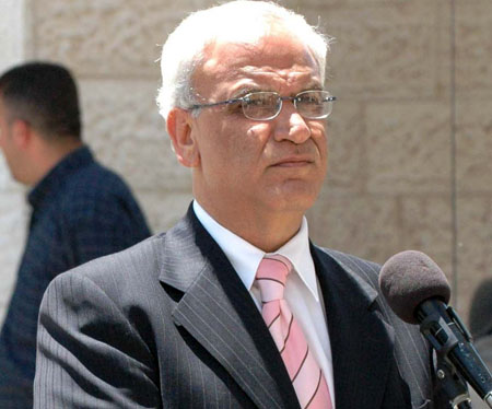 عريقات : الافراج عن 26 اسيرآ فلسطينيآ في 13 أغسطس الجاري