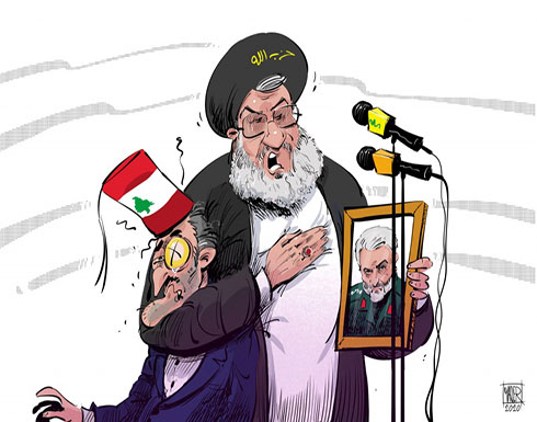 حسن نصرالله يكبّل لبنان من أجل عيون طهران حسن نصرالله يكبّل لبنان من أجل عيون طهران