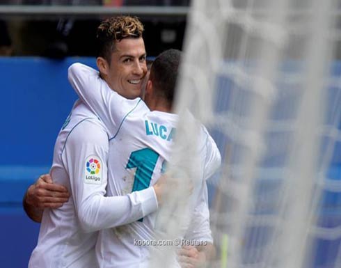 بالصور: ثنائية رونالدو تقود ريال مدريد لعبور إيبار بالصور: ثنائية رونالدو تقود ريال مدريد لعبور إيبار