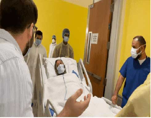 خالد مقداد يخرج لاول مرة من البيت بعد تماثله للشفاء .. بالفيديو خالد مقداد يخرج لاول مرة من البيت بعد تماثله للشفاء .. بالفيديو