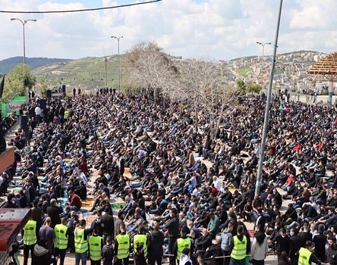 غضب في أم الفحم.. علم فلسطين فوق البلدية لأول مرة (شاهد) غضب في أم الفحم.. علم فلسطين فوق البلدية لأول مرة (شاهد)