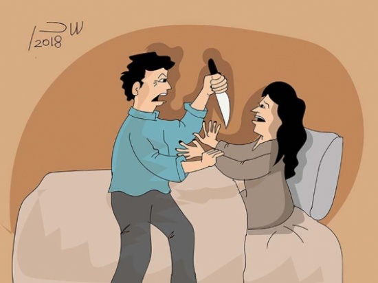 سائق يذبح زوجته بطريقة بشعة ..! سائق يذبح زوجته بطريقة بشعة ..!