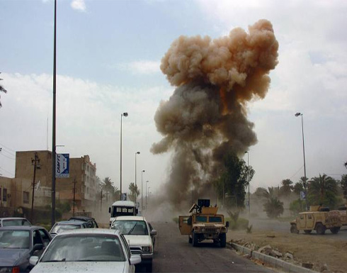 انفجار عبوة ناسفة استهدف قوات التحالف الدولي في العراق انفجار عبوة ناسفة استهدف قوات التحالف الدولي في العراق