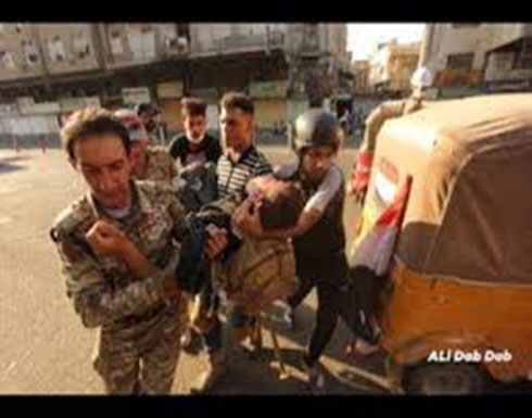 شاهد : قوات الامن العراقي تطلق النار على المتظاهرين في بغداد شاهد : قوات الامن العراقي تطلق النار على المتظاهرين في بغداد