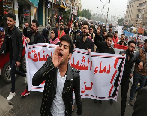 مجزرة الرصاص المجهول.. تفاصيل الهجوم على متظاهري بغداد مجزرة الرصاص المجهول.. تفاصيل الهجوم على متظاهري بغداد