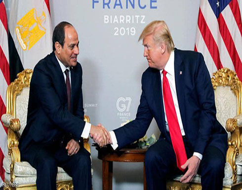 ترامب يهنئ السيسي.. والرئيس المصري يرد ترامب يهنئ السيسي.. والرئيس المصري يرد