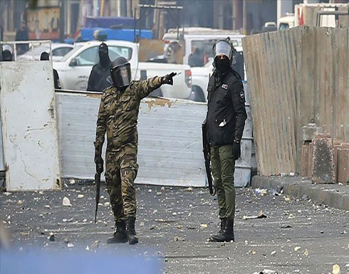 بغداد.. 8 إصابات إثر اشتباكات بين متظاهرين وقوات أمنية بغداد.. 8 إصابات إثر اشتباكات بين متظاهرين وقوات أمنية