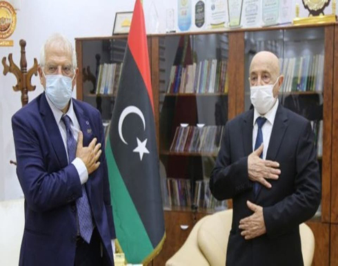 بوريل بحث مع السراج وعقيلة صالح تثبيت وقف إطلاق النار بوريل بحث مع السراج وعقيلة صالح تثبيت وقف إطلاق النار