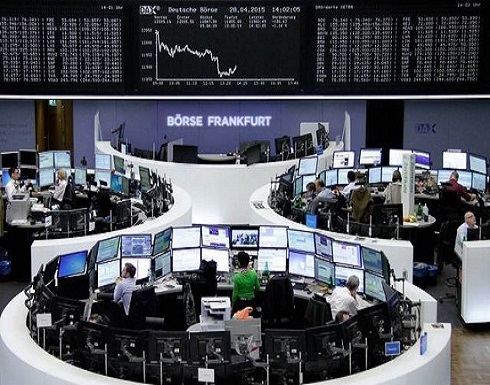 تراجع الأسهم الأوروبية بفعل التجارة والانفصال البريطاني تراجع الأسهم الأوروبية بفعل التجارة والانفصال البريطاني