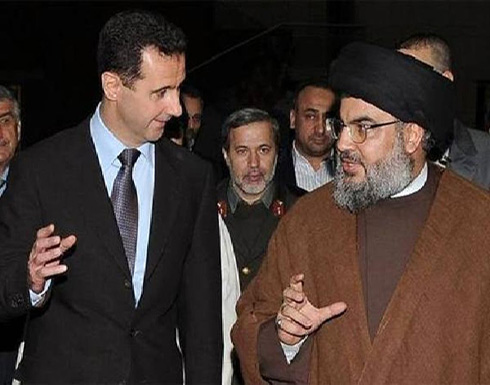 حسن نصر الله يهين نظام الأسد.. قيادة وحكومة وجيشاً حسن نصر الله يهين نظام الأسد.. قيادة وحكومة وجيشاً