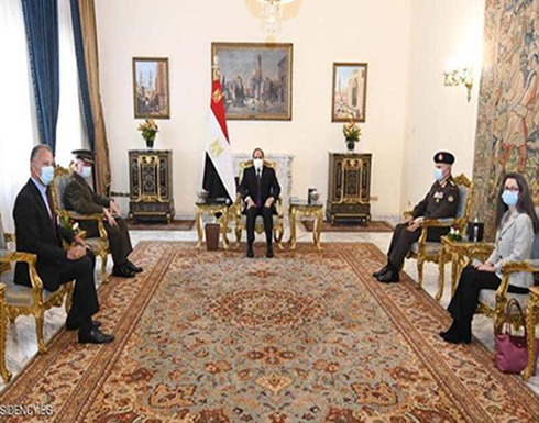 السيسي يلتقي قائد القيادة الوسطى الأميركية السيسي يلتقي قائد القيادة الوسطى الأميركية