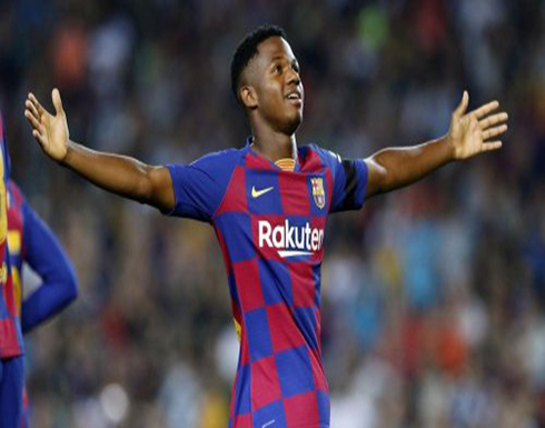ميسي يفتح أبواب التاريخ لجوهرة برشلونة فاتي ميسي يفتح أبواب التاريخ لجوهرة برشلونة فاتي