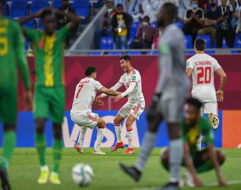 الإمارات تهزم موريتانيا بهدف قاتل في كأس العرب الإمارات تهزم موريتانيا بهدف قاتل في كأس العرب