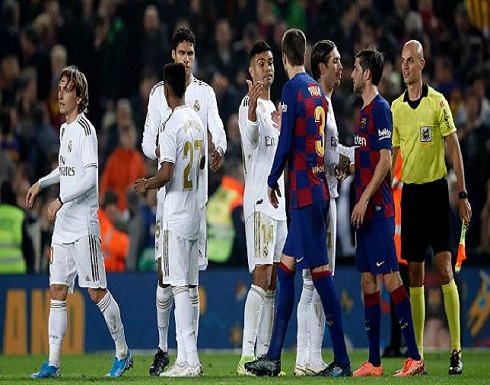 ريال مدريد يندد بالأداء التحكيمي في الكلاسيكو