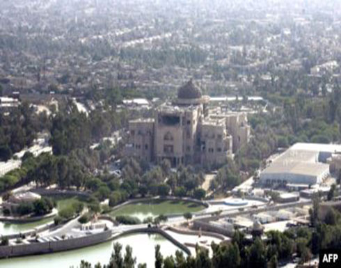 مصدر : صاروخ يصيب السفارة الأمريكية في بغداد مصدر : صاروخ يصيب السفارة الأمريكية في بغداد