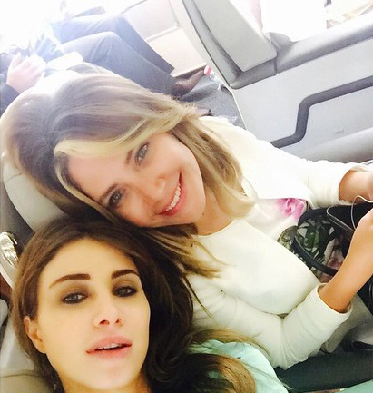 سيلفي سلافة معمار وأنابيلا هلال جمال على جمال