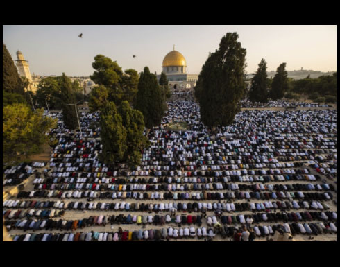 100 ألف فلسطيني يؤدون الصلاة بالمسجد الأقصى.. 100 ألف فلسطيني يؤدون الصلاة بالمسجد الأقصى..