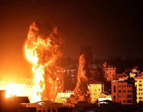 الاحتلال يشن غارات ليلية عنيفة في قطاع غزة (شاهد) الاحتلال يشن غارات ليلية عنيفة في قطاع غزة (شاهد)