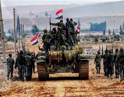 وحدات من الجيش السوري تدخل إلى مدينة منبج وحدات من الجيش السوري تدخل إلى مدينة منبج