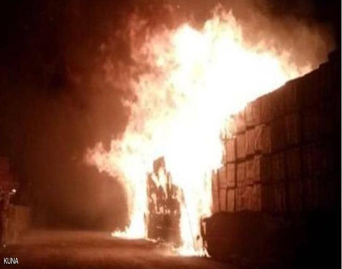 الكويت.. اندلاع حريق ضخم في ميناء عبد الله الكويت.. اندلاع حريق ضخم في ميناء عبد الله