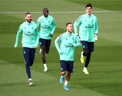 نبأ سار في تدريبات ريال مدريد نبأ سار في تدريبات ريال مدريد