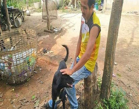 "كلب بطل" أنقذ رضيعا دفنته أمه وهو على قيد الحياة "كلب بطل" أنقذ رضيعا دفنته أمه وهو على قيد الحياة
