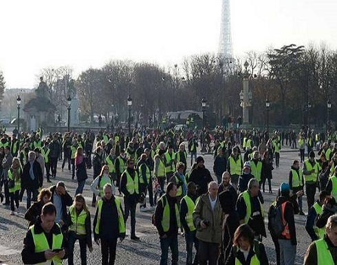 استنفار في باريس استعدادا لاحتجاجات "السترات الصفراء" استنفار في باريس استعدادا لاحتجاجات "السترات الصفراء"