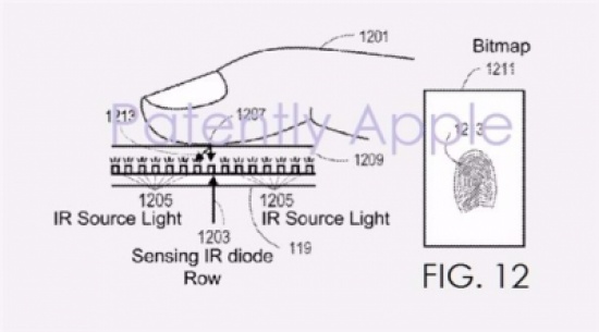أبل تسجل براءة اختراع لإزالة زر البصمة وتفتح الباب أمام شاشة أكبر