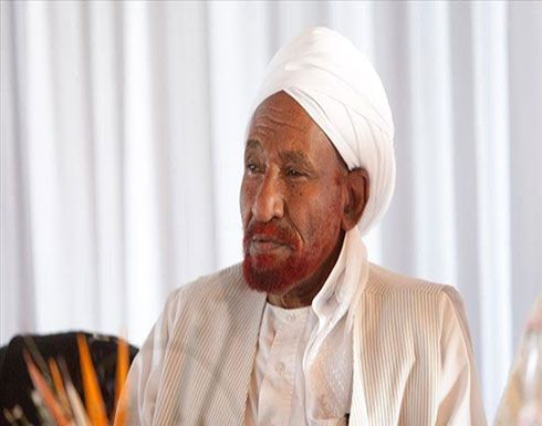 المهدي يدعو لتجميع المبادرات السودانية في مبادرة واحدة المهدي يدعو لتجميع المبادرات السودانية في مبادرة واحدة