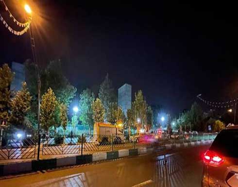 المشاهد الأولى من موقع الانفجار الذي هز طهران .. بالفيديو المشاهد الأولى من موقع الانفجار الذي هز طهران .. بالفيديو