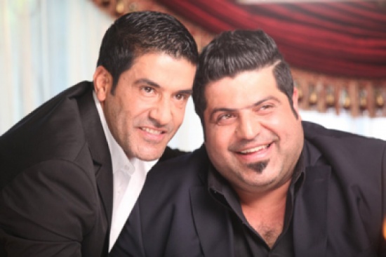 "فرح وشموع" تجمع رضا والهاجري (صور)