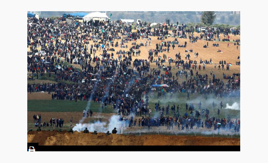 مسيرات العودة في غزة مستمرة بجمعتها الـ66 مسيرات العودة في غزة مستمرة بجمعتها الـ66