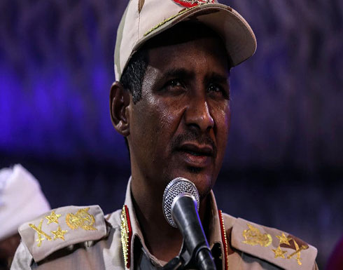 حميدتي: سنوقع اتفاق السلام مع الحركات المسلحة السودانية 20 يونيو حميدتي: سنوقع اتفاق السلام مع الحركات المسلحة السودانية 20 يونيو