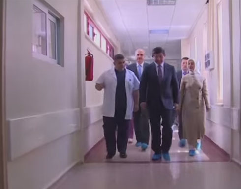 بالفيديو: داود أوغلو يزور المصابين في تفجير سروج