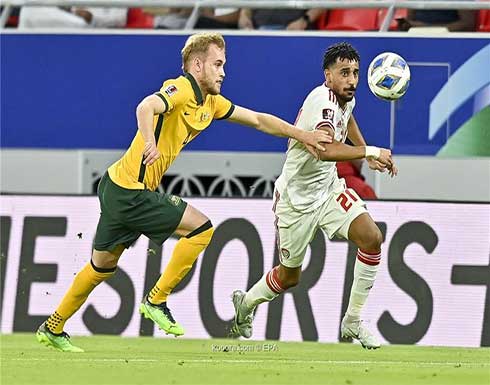 بالصور: أستراليا تصعق الإمارات وتبلغ ملحق كأس العالم بالصور: أستراليا تصعق الإمارات وتبلغ ملحق كأس العالم